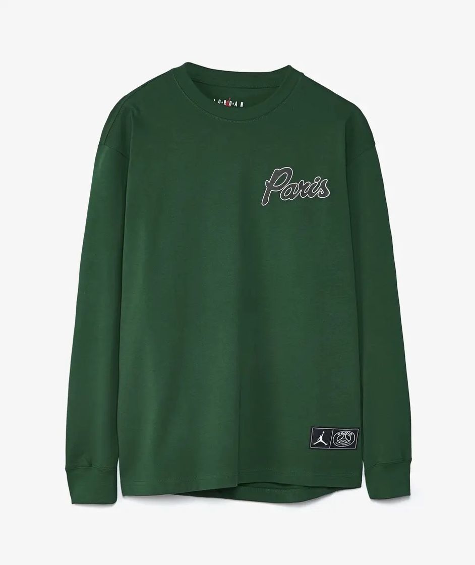 Fashion Jordan Long Sleeve Logo T-Shirt x PSG.