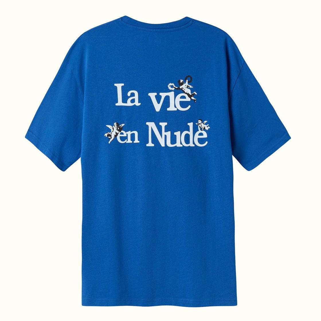 Moda LA VIE EN NUDE BLUE TEE