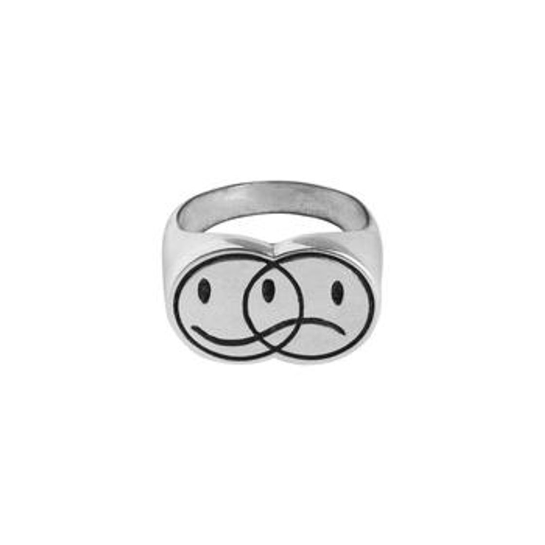 Fashion Not Happy Not Sad Ring