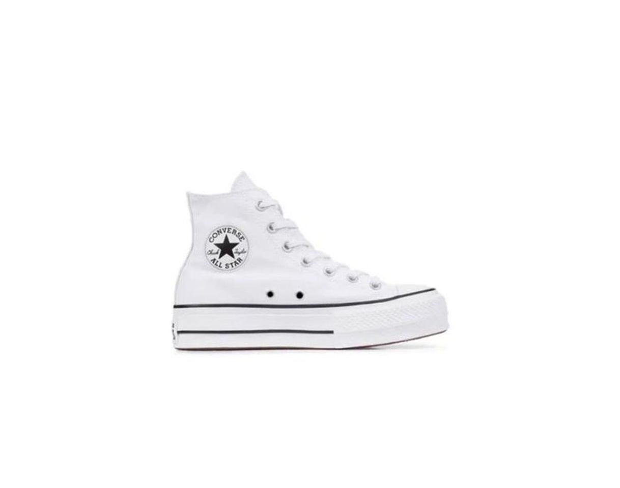 Product Converse Chuck Taylor CTAS Lift Hi, Zapatillas para Mujer, Blanco