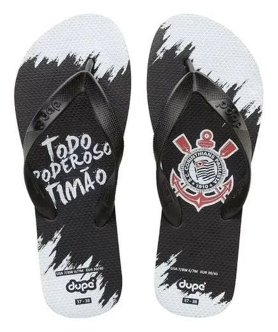 Moda Chinelo Corinthians 