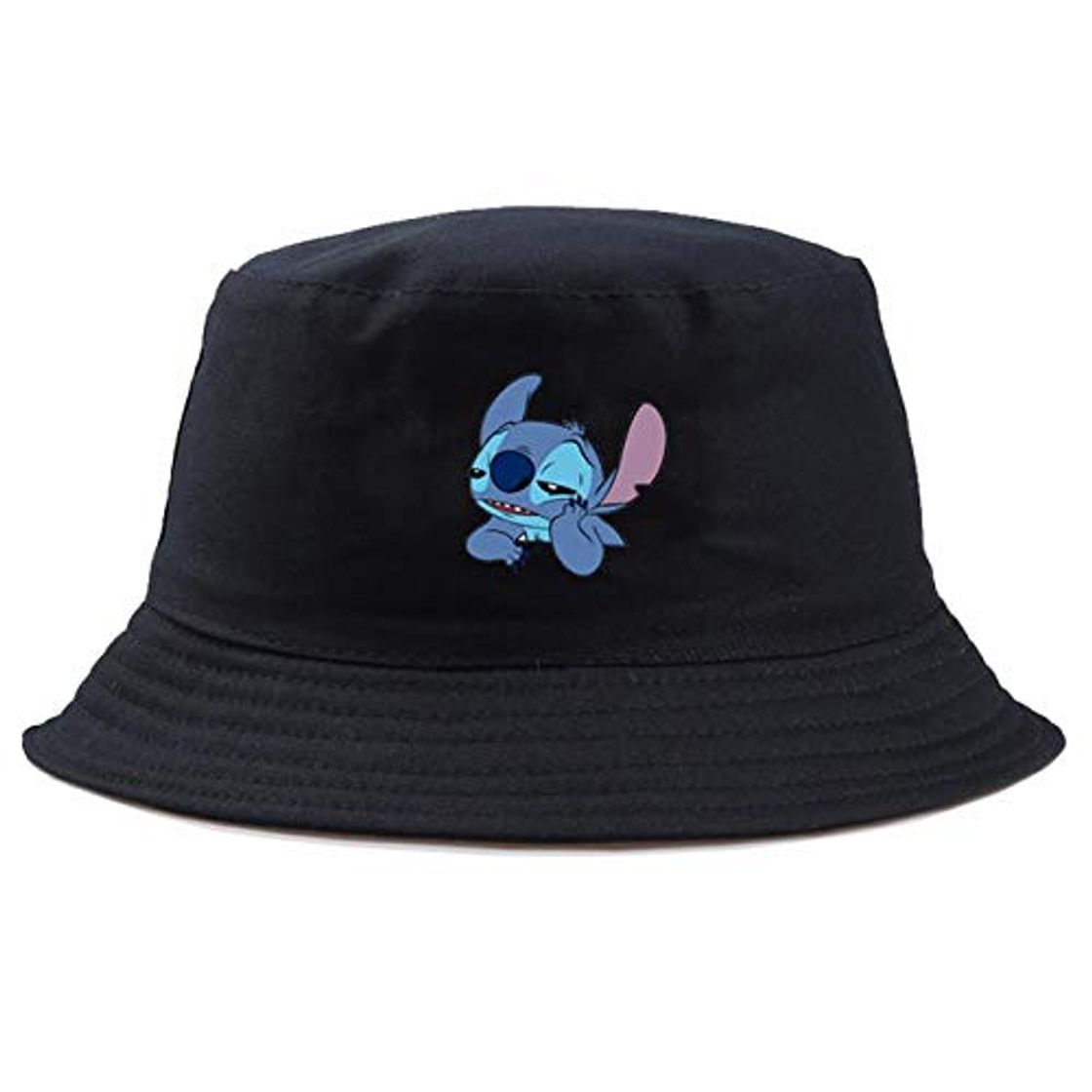 Moda Gorro Pescador Unisex Harajuku Lilo Stitch Bucket Hat Pesca Al Aire Libre Hip Hop Cap Hombres Verano para Fisherman Hat Mujeres New Bone Feminino