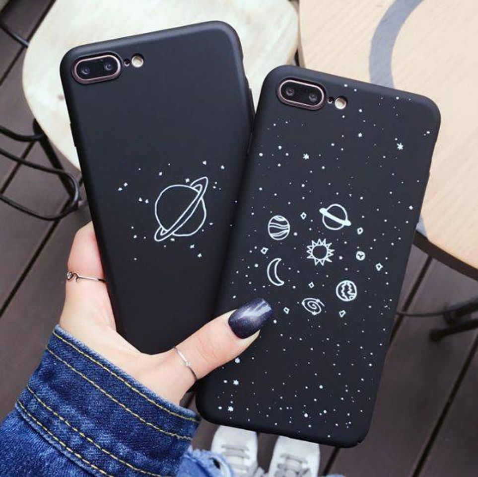 Moda BLACK CELL PHONE CASE🖤