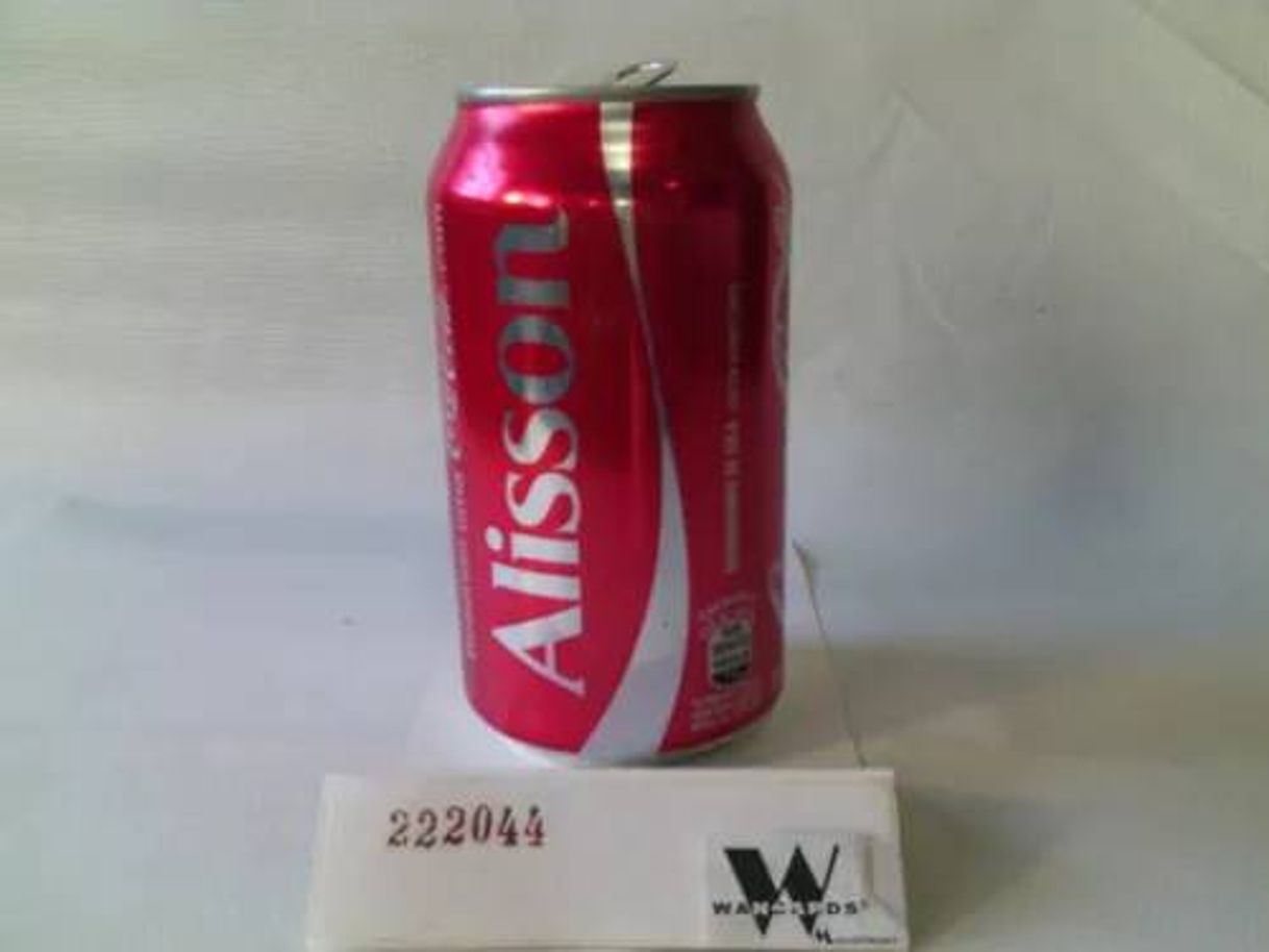 Moda Lata Coca-cola.com Nome: Alisson / 