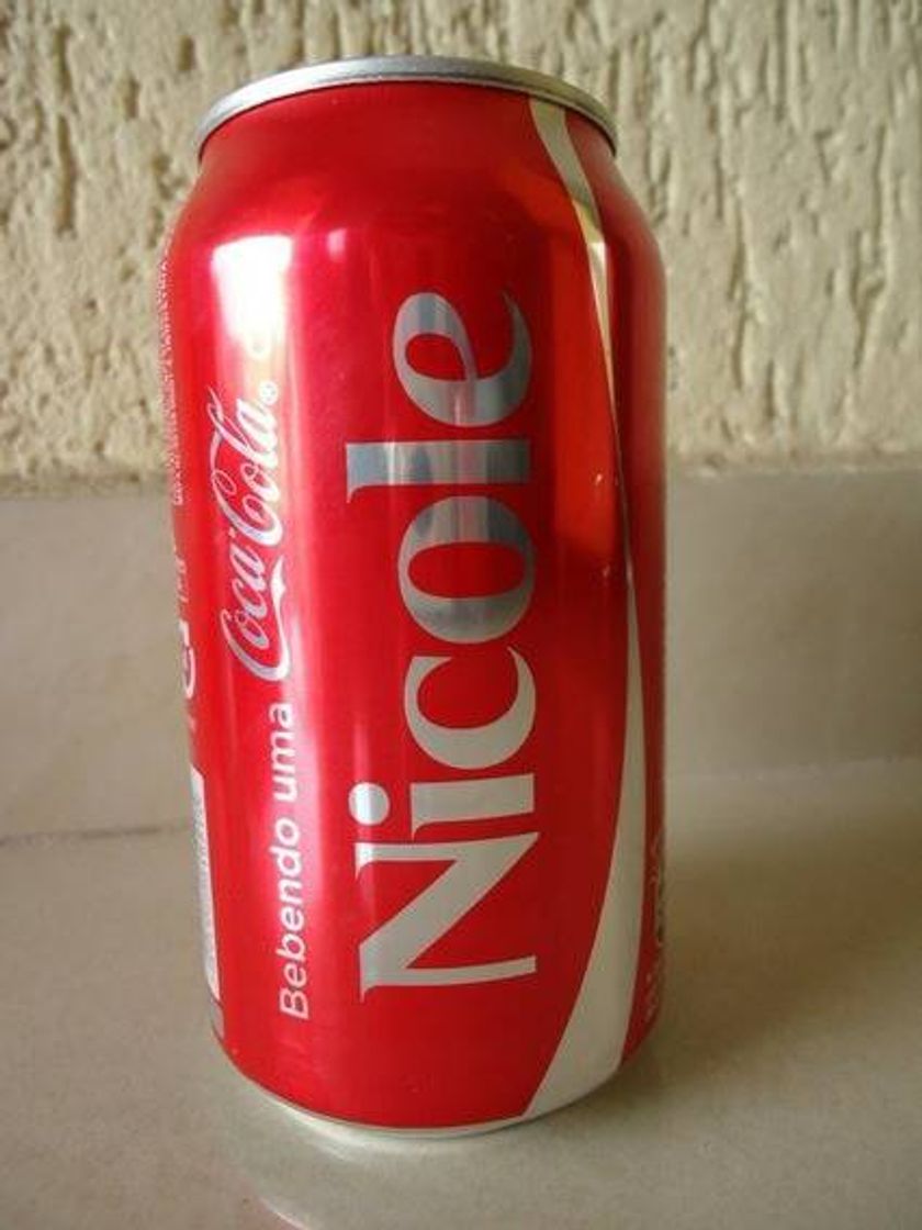 Moda Lata Coca Cola Com Nome - Nicole 