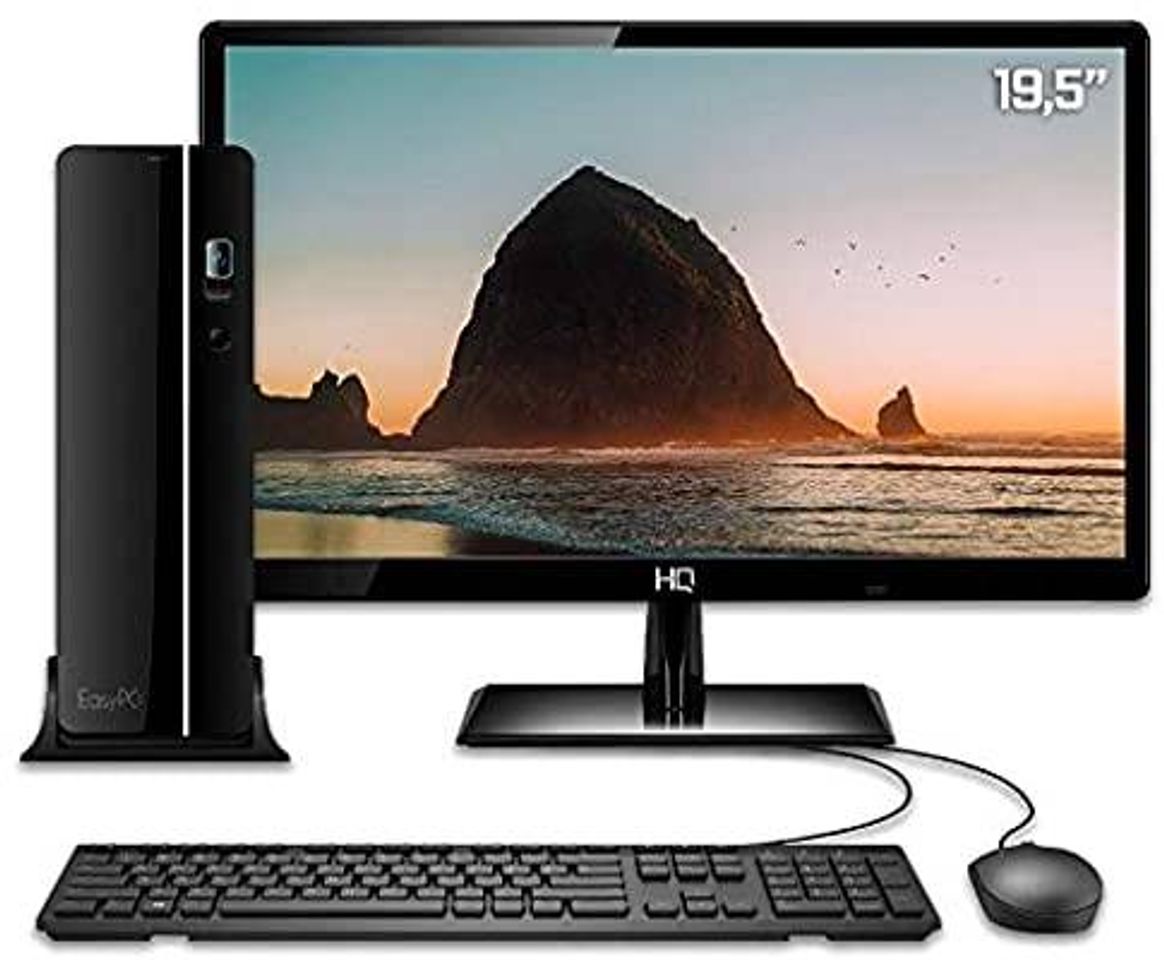 Fashion Computador Desktop Completo com Monitor 19.5 HDMI EasyPC Sli