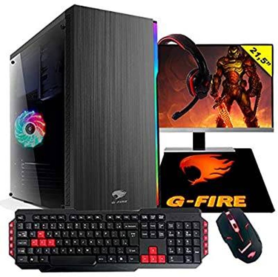 Moda Pc G-fire Amd A8 9600 8gb 1tb Monitor 21 Radeon R7 2gb Integ