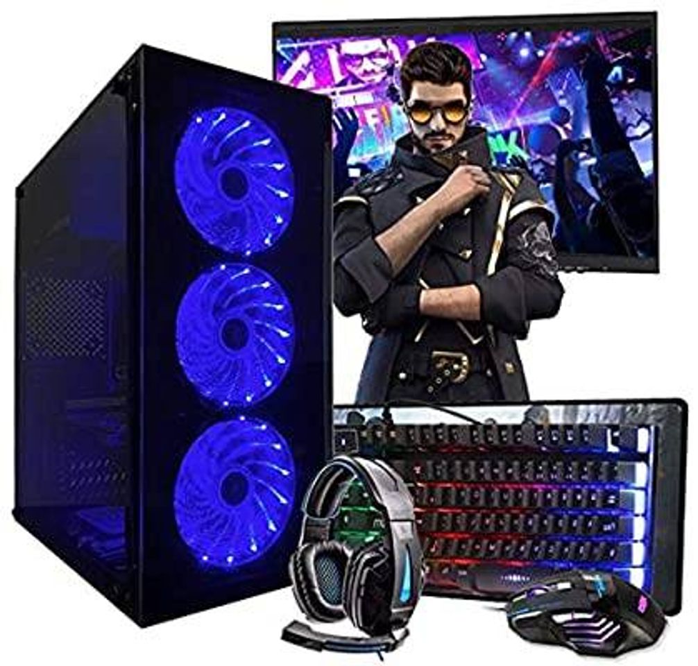 Fashion Pc Gamer Completo Hércules Intel i3 3º Ger. GT 730 8GB HD 50