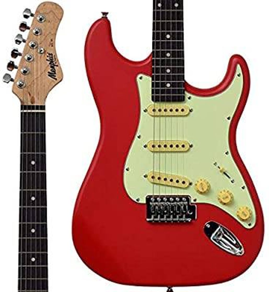 Moda Guitarra Stratocaster Memphis by Tagima Mg30 Vermelha Fosco
