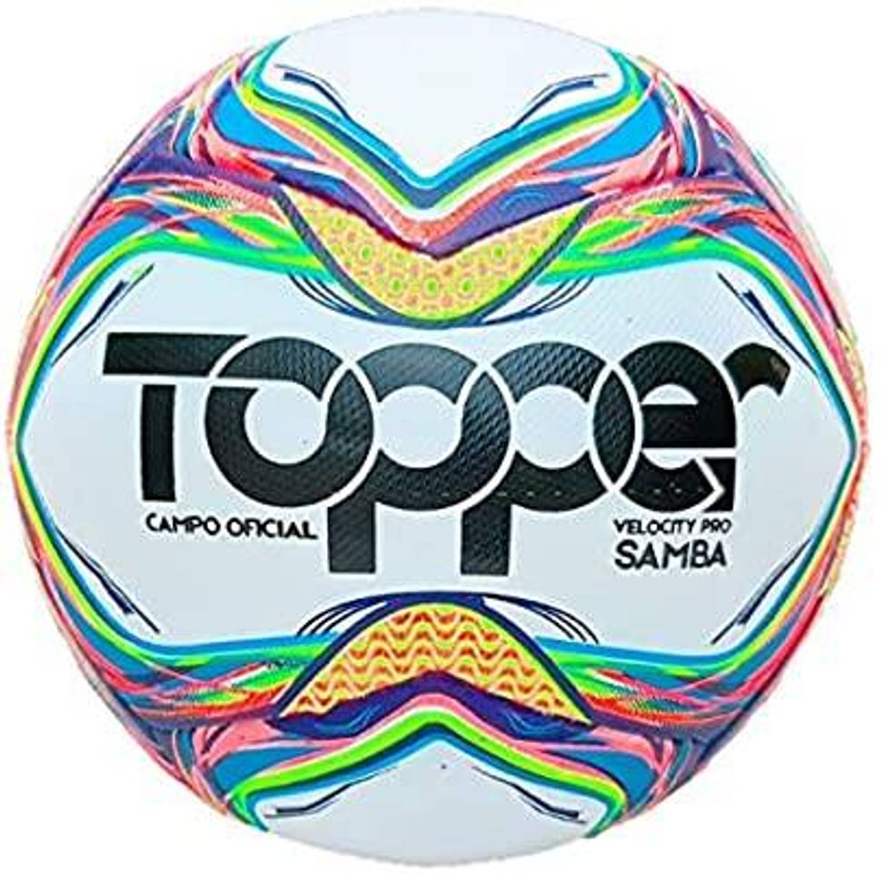 Moda Bola de Futebol de Campo Oficial Topper Velocity Pro Samba 2