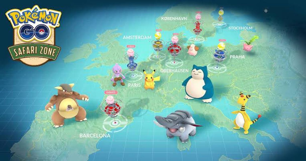 Moda Niantic, Inc.
EVENTOS DE POKÉMON GO NO MUNDO REAL FARÃO TREI