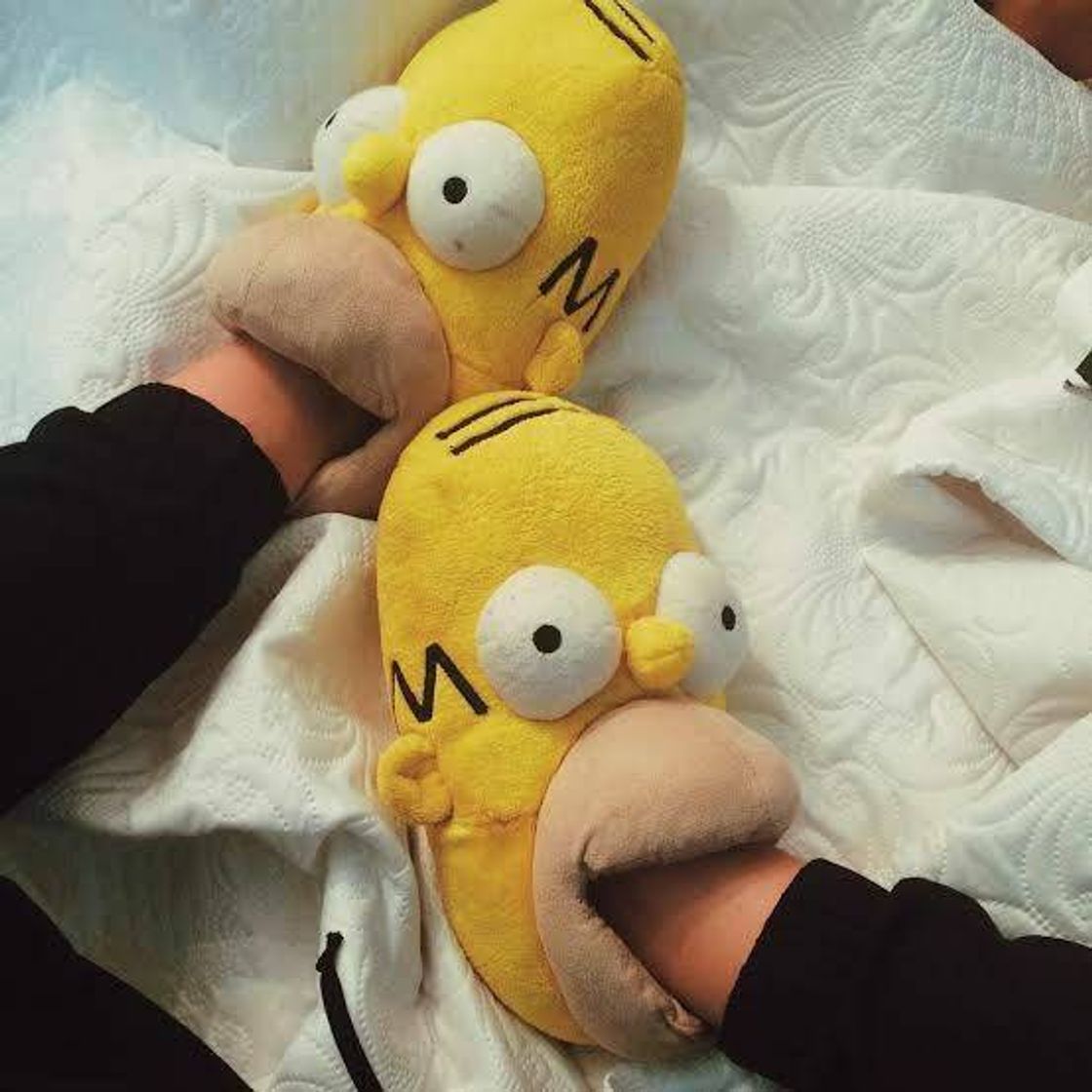 Moda Pantufa homer Simpson 😍