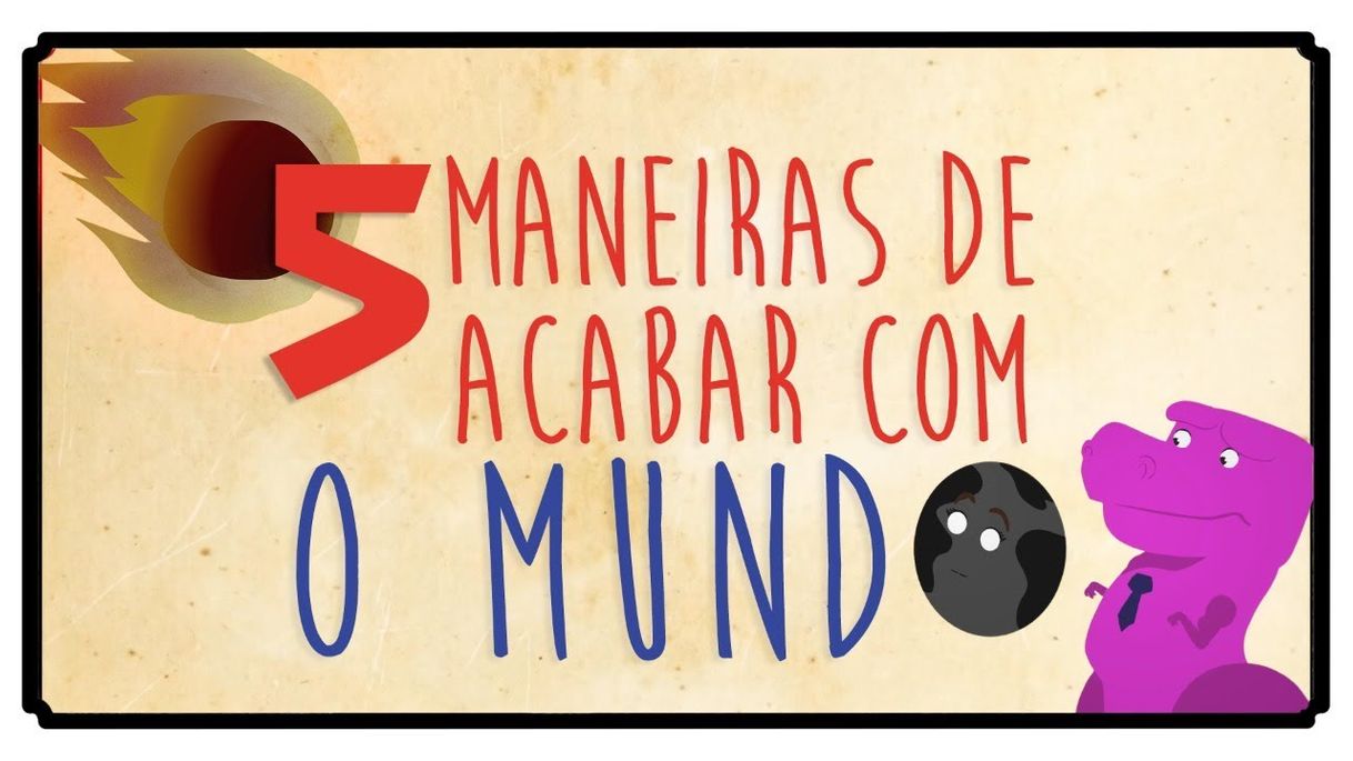 Moda 5 MANEIRAS DE ACABAR COM O MUNDO - YouTube