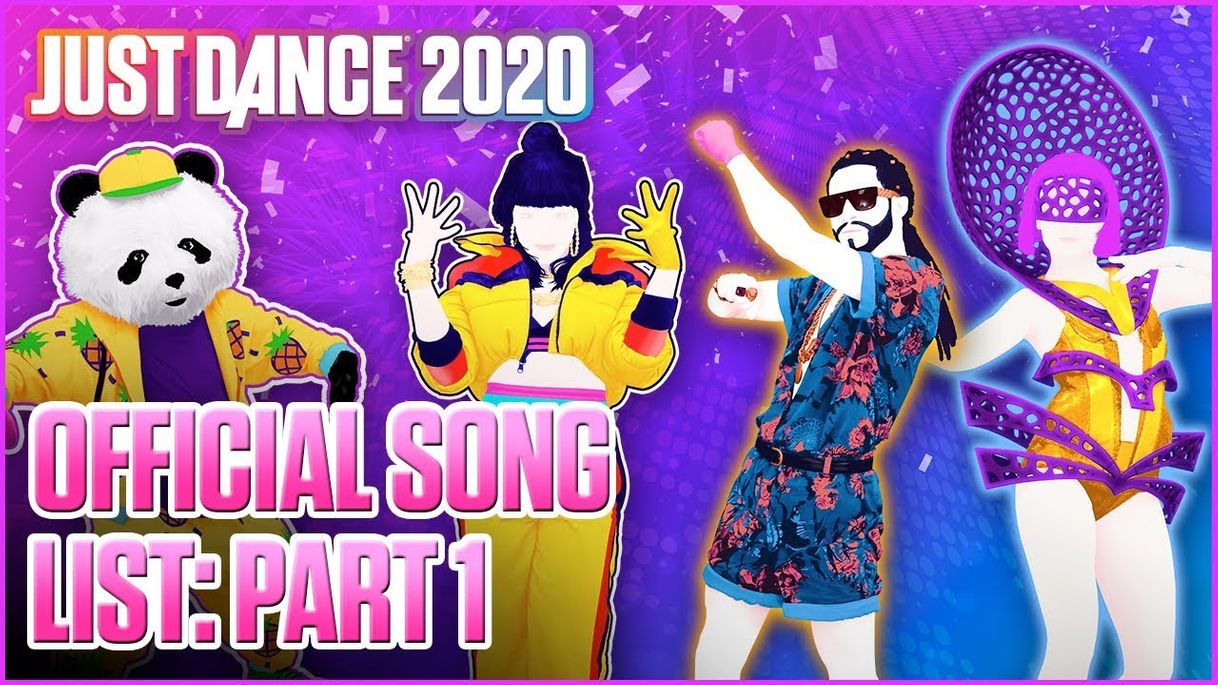 Moda LISTA DE MÚSICAS (PARTE 1) - Just Dance 2020 - YouTube