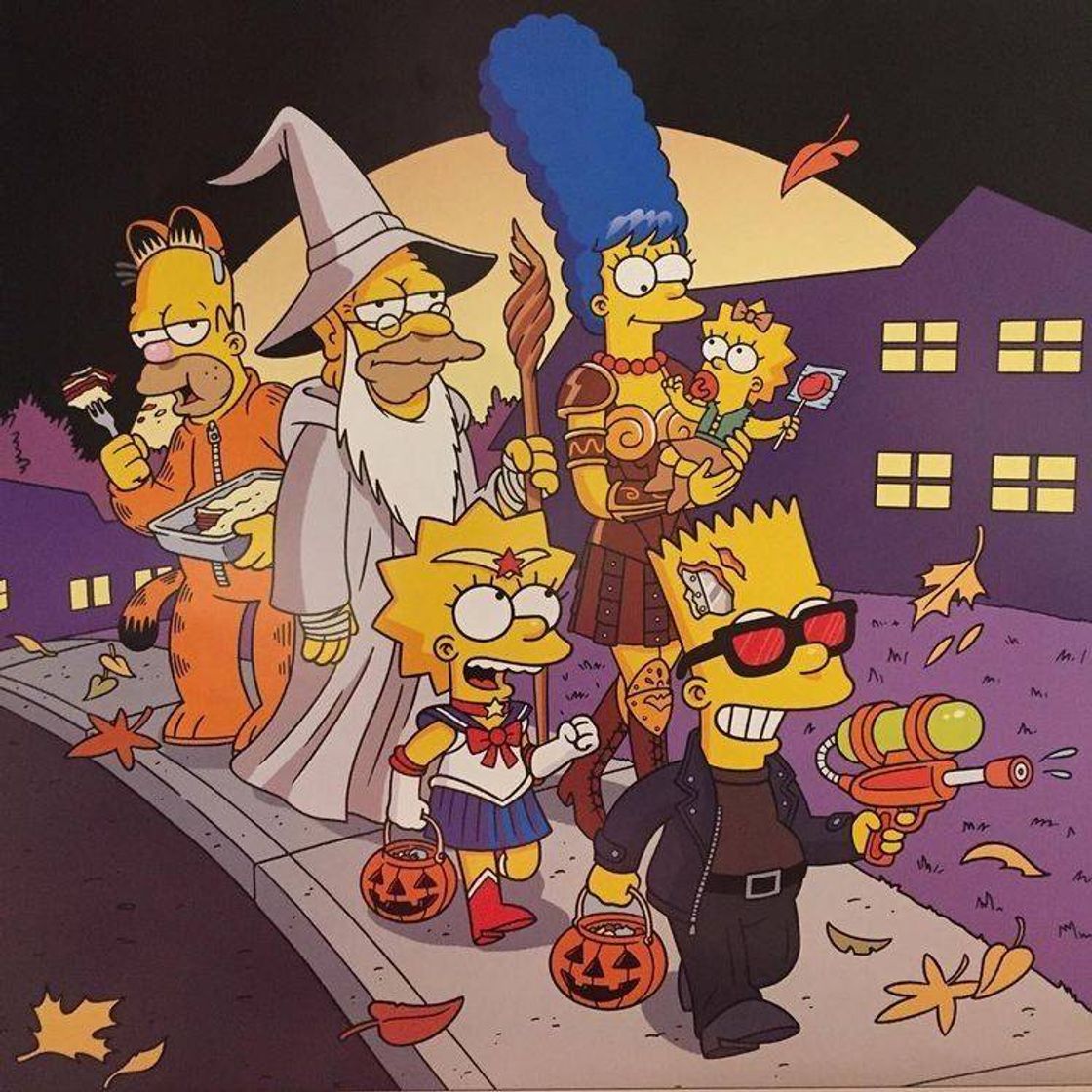 Moda Halloween Simpsons