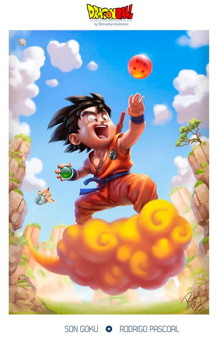 Fashion Artistas brasileiros recriam personagens de Dragon Ball em ...