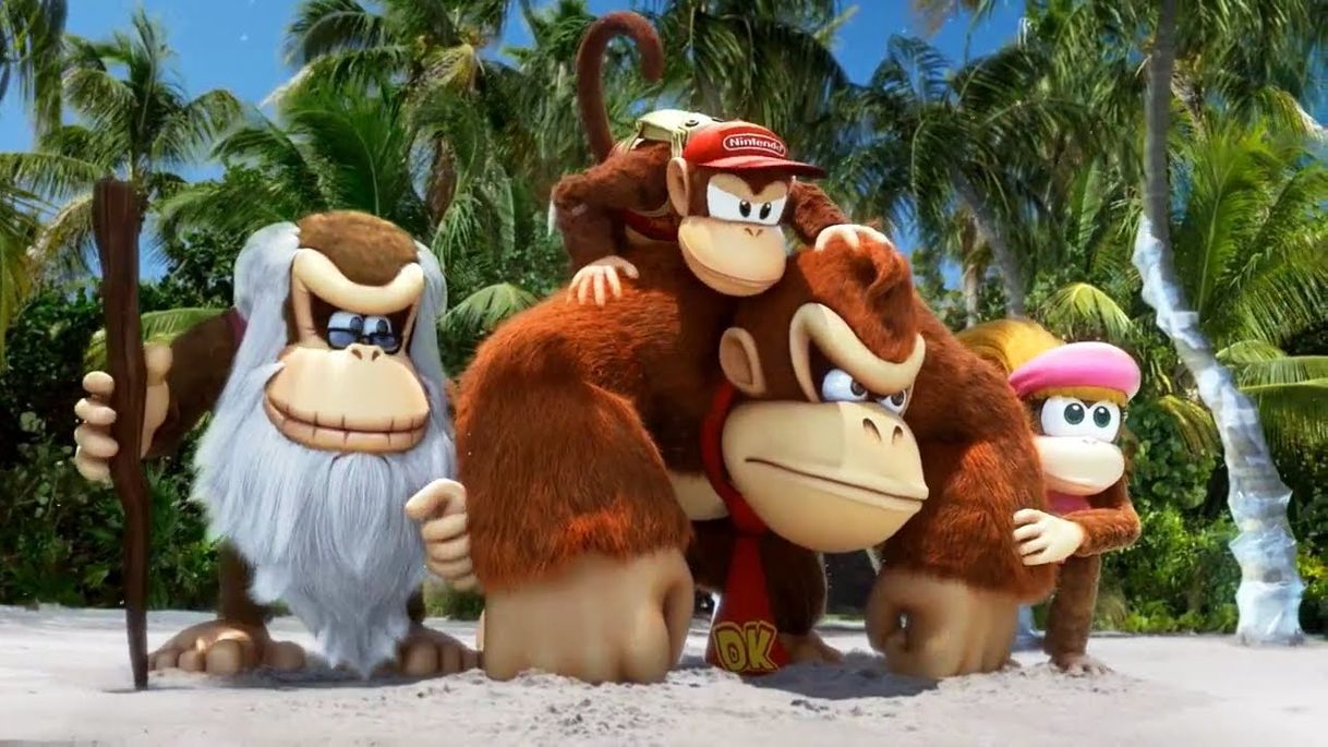 Fashion Donkey Kong Country Tropical Freeze Live Action Commercial