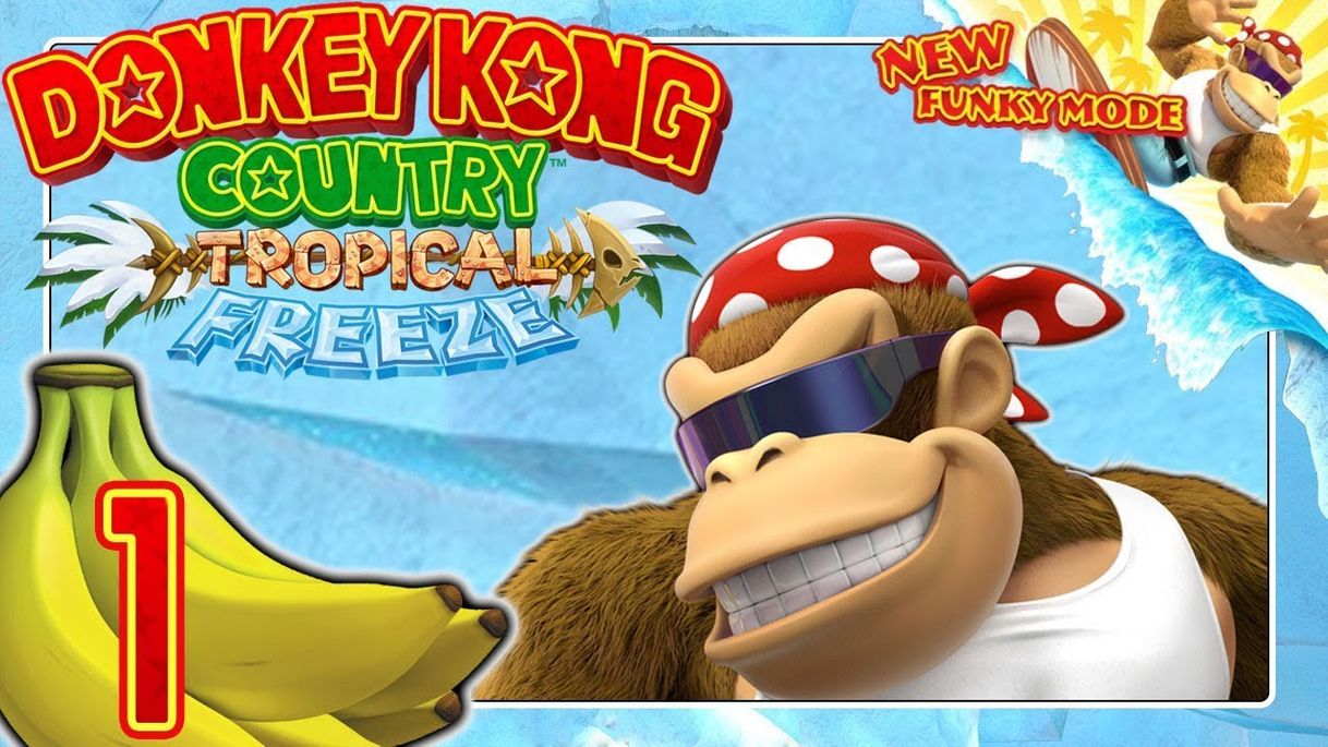 Moda Donkey Kong Country Tropical Freeze - YouTube