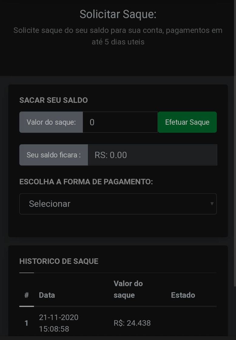 Fashion Renda extra mais rápida cadastre pelo meu link 10% de ganhos