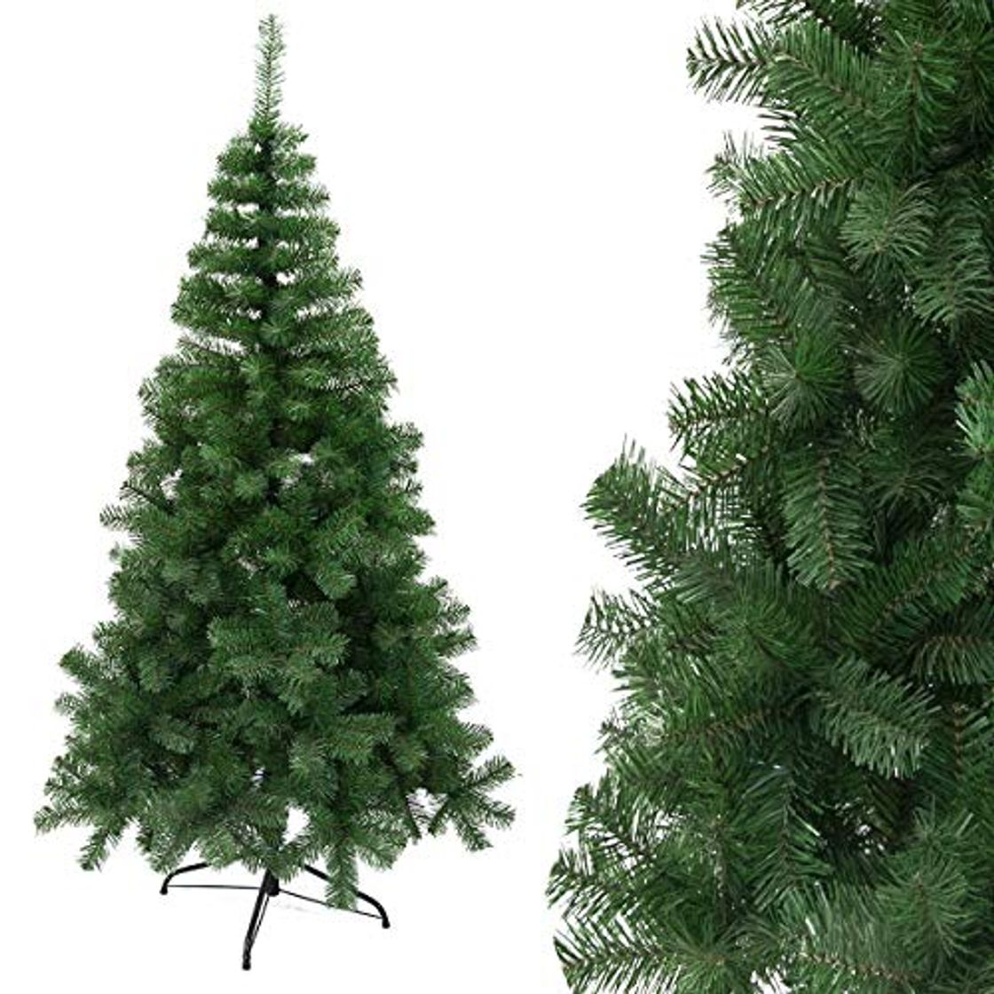 Products Arcoiris Árbol de Navidad Artificial Extra Relleno Abeto Artificial Soporte Metálico 90-240cm