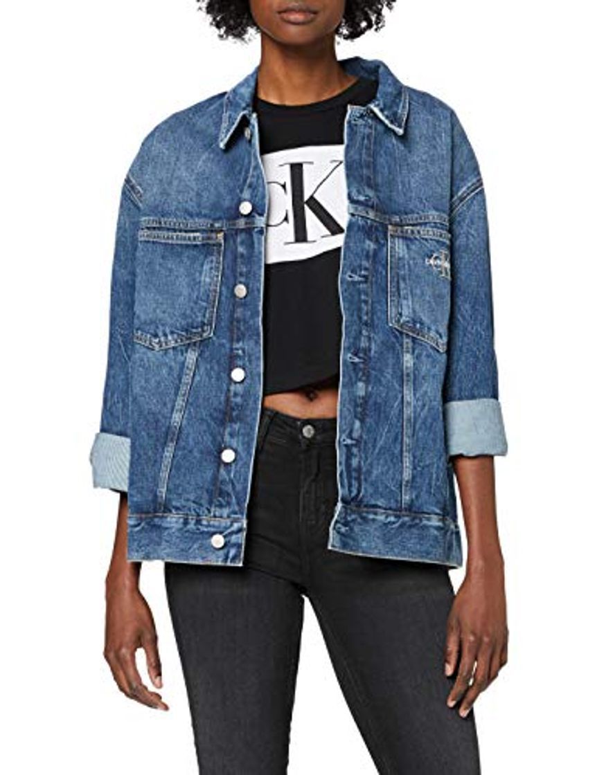 Fashion Calvin Klein Jeans Iconic Oversized Trucker Chaqueta