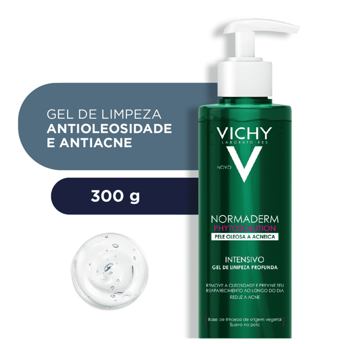 Fashion Normaderm Phytosolution Vichy Gel De Limpeza Intensivo 300g