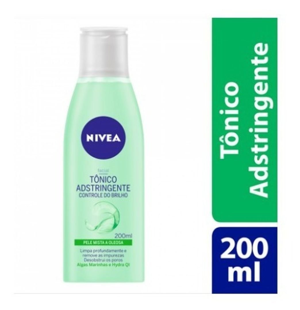 Fashion Tônico Adstringente Facial Nivea Controle do Brilho - 200ml