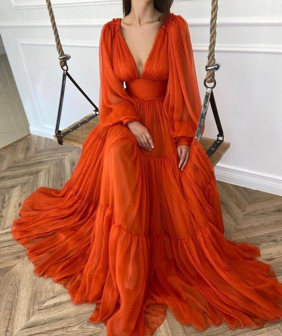 Moda Look Aesthetic Orange