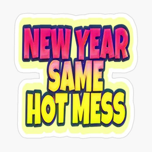 Nuevo Año Sticker