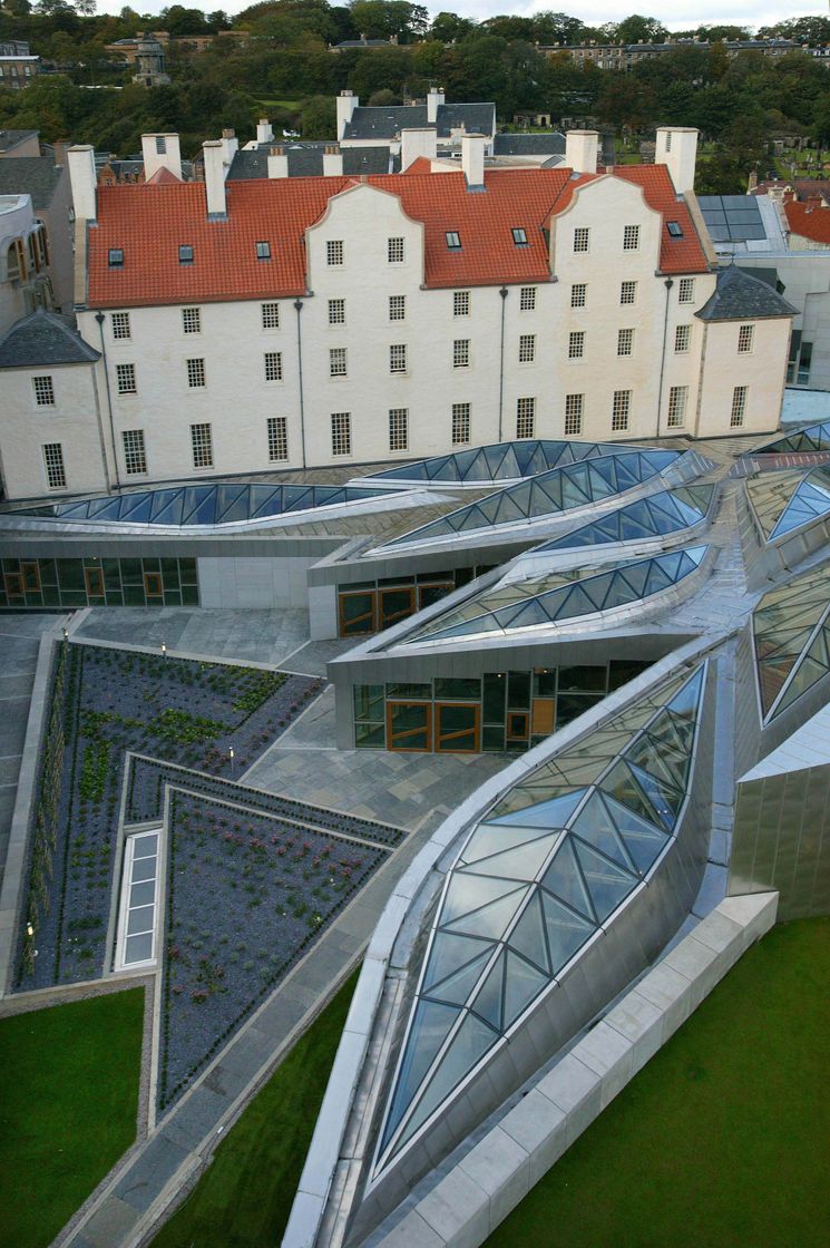 Lugares Edificio del Parlamento de Escocia