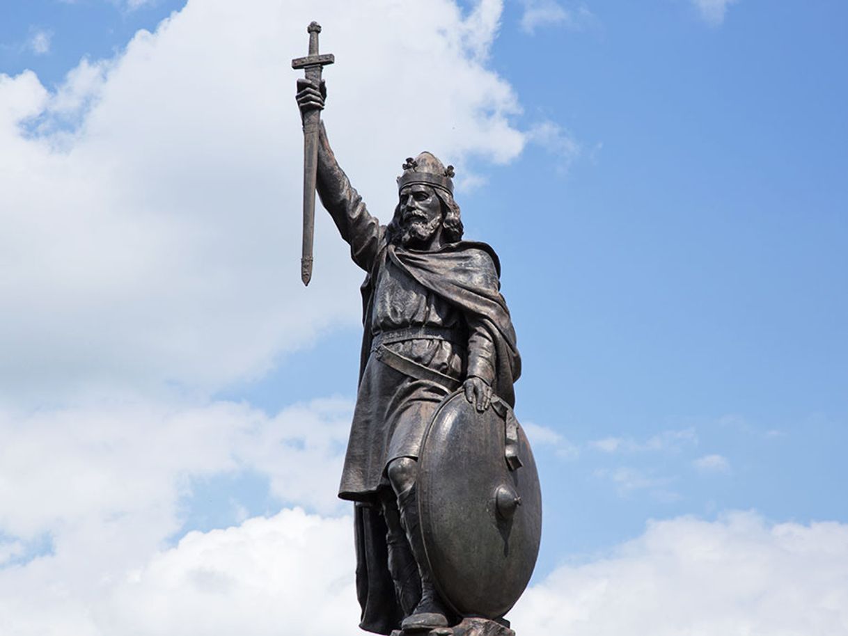 Lugar King Alfred the Great - Statue