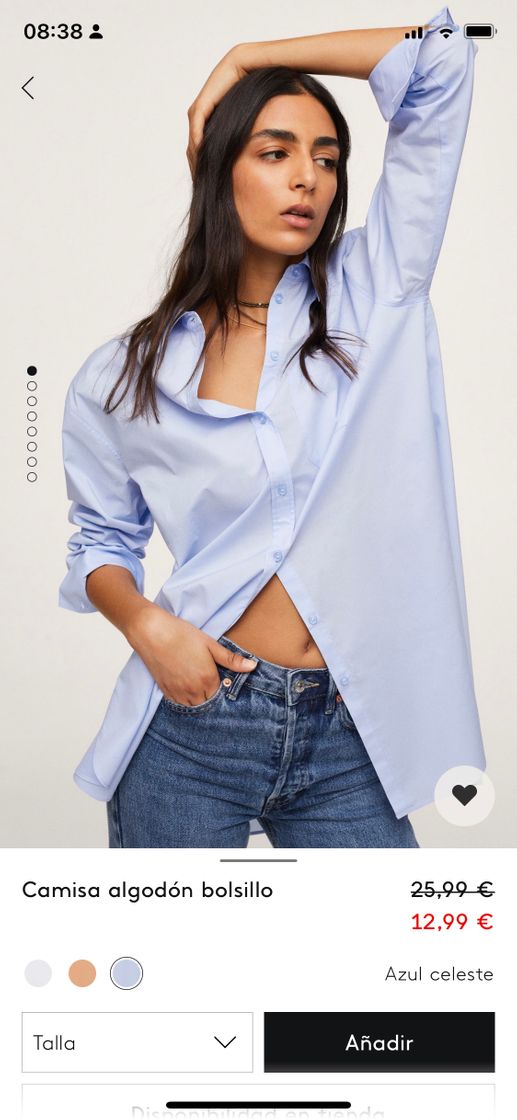 Moda Camisa azul