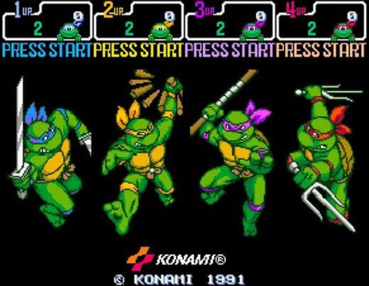 Videogames Teenage Mutant Ninja Turtles: Turtles in Time