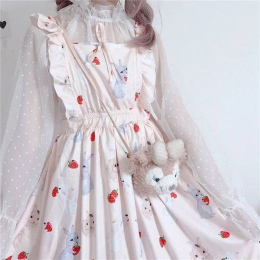 Vestidos para mujer, vestido elegante bonita de conejo