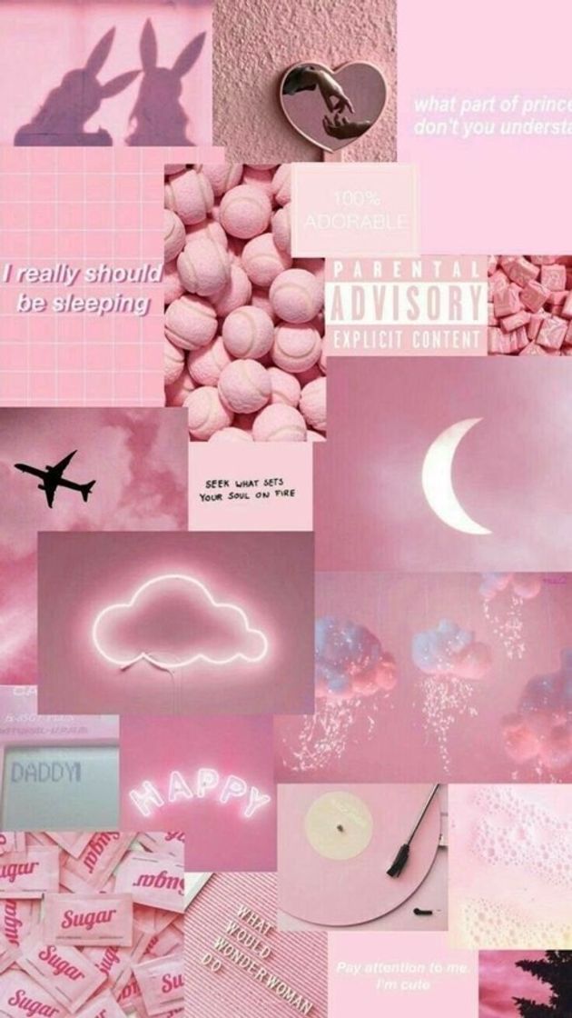 Moda wallpaper Rosa aesthetic 