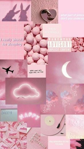 wallpaper Rosa aesthetic 