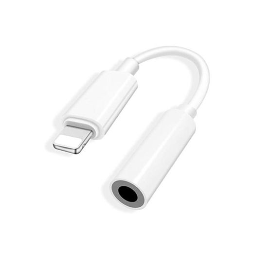 Adaptador de auriculares para iPhone Dongle Jack AUX Audio Jack Adaptador para