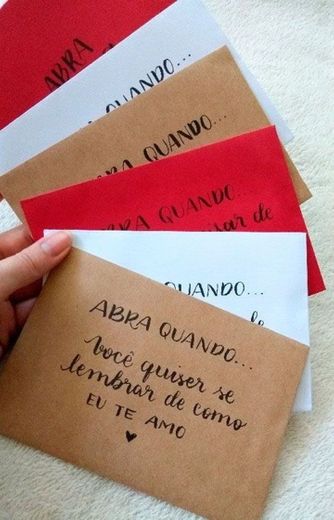 cartas de “abra quando”