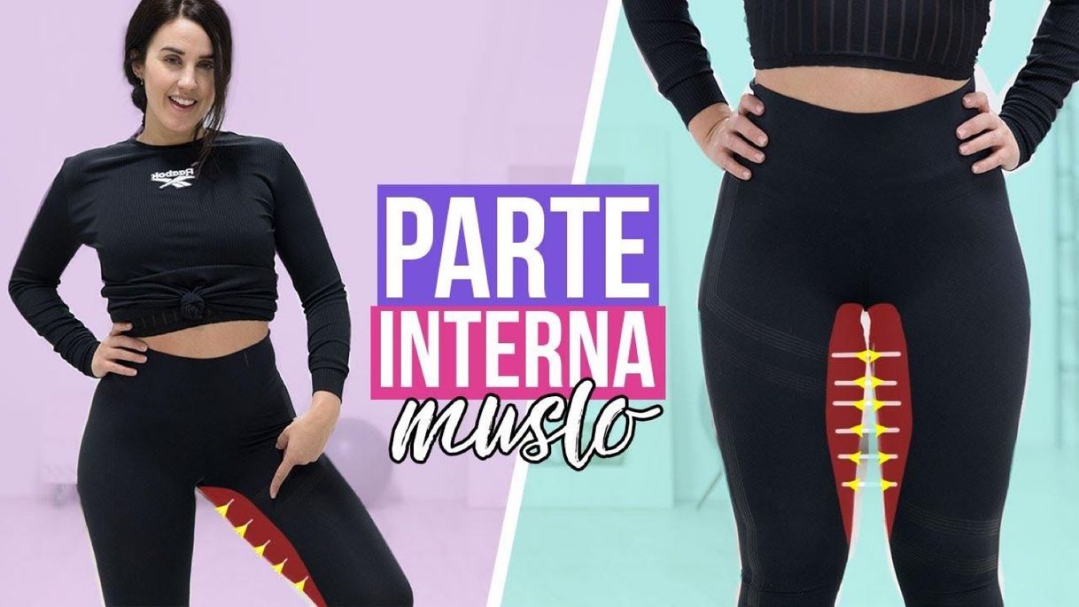 Fashion PARTE INTERNA DEL MUSLO | Ejercicios para piernas en casa 