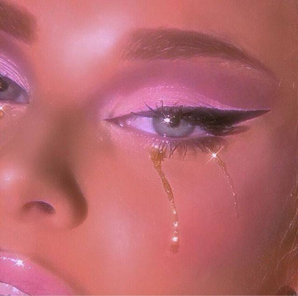 Social Lágrimas brilhosas 