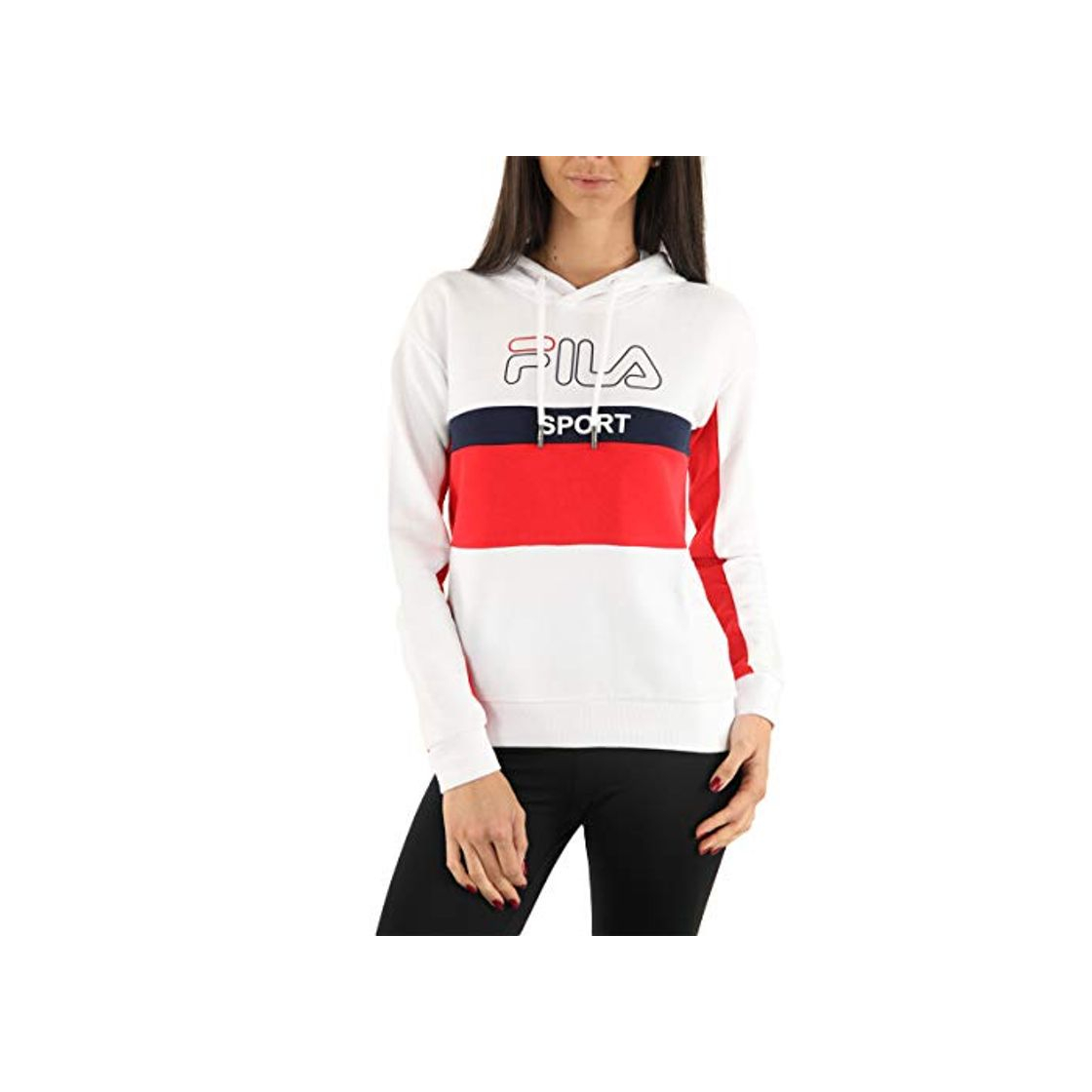 Fashion Fila 682855 Sudadera Mujer Blanco S