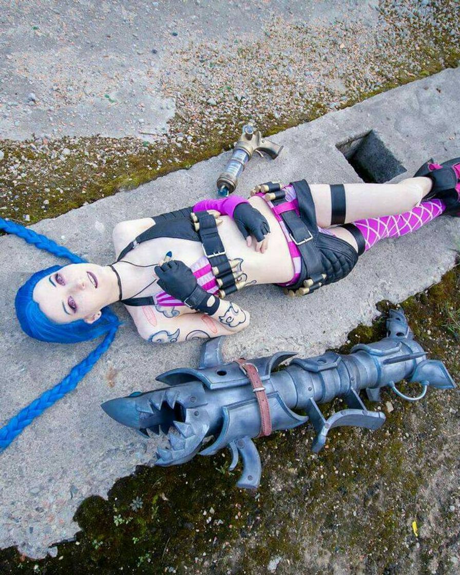 Moda LOL-Cosplay Jinx