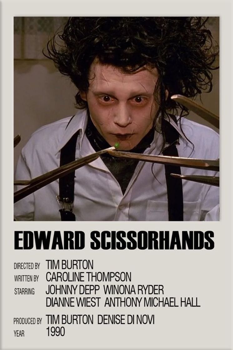 Movie Edward Scissorhands 