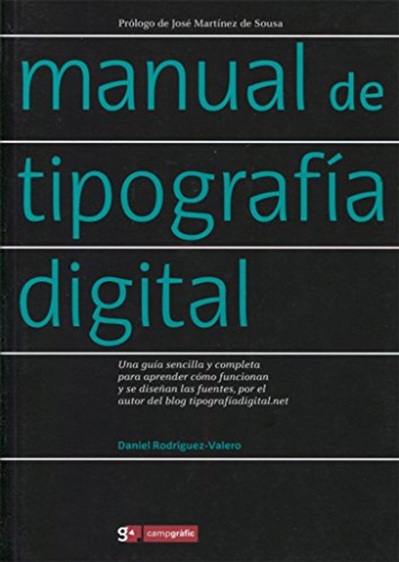 Libro Manual de tipografía digital