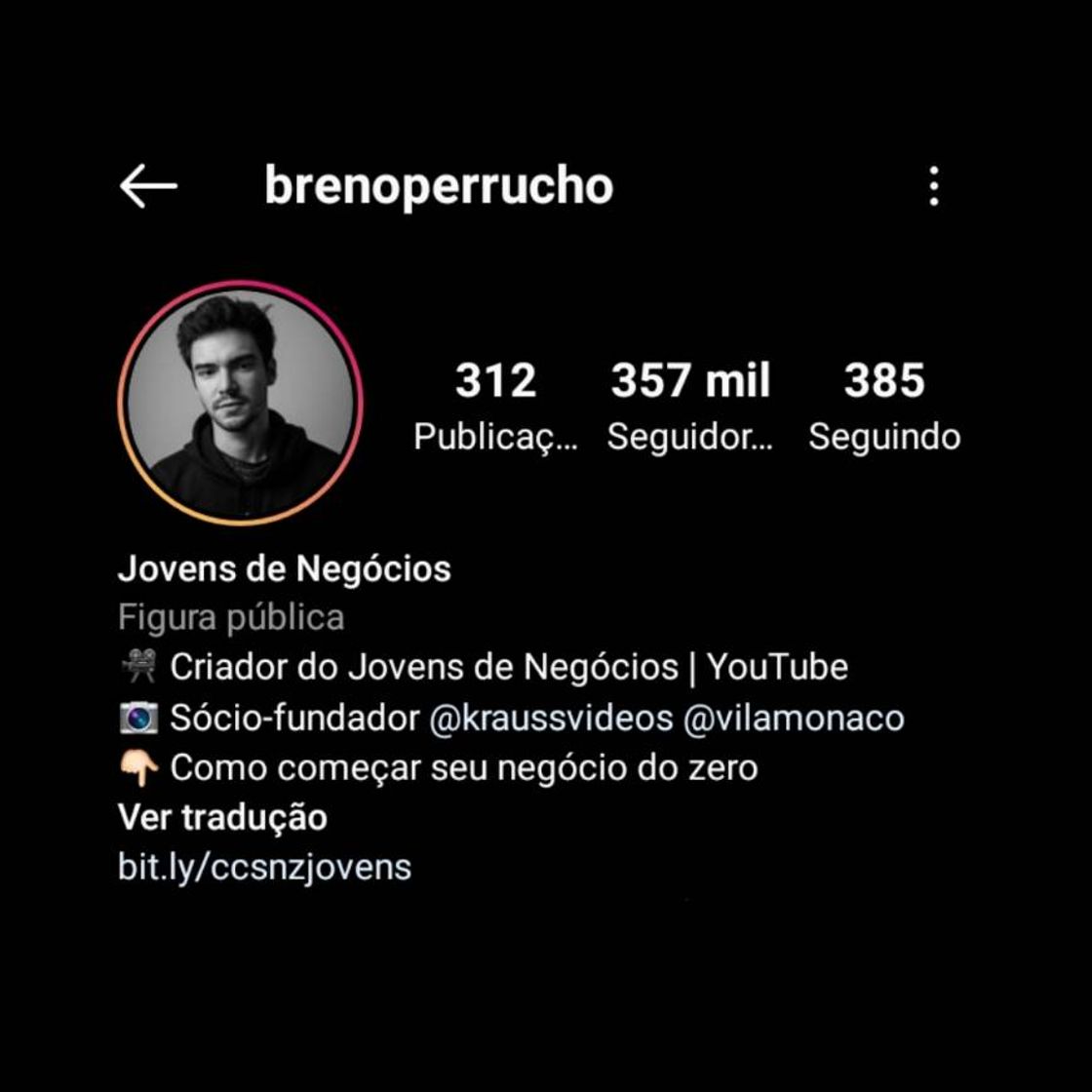 Moda Breno Perrucho @brenoperrucho