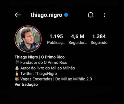 Thiago Nigro (o primo rico) @thiago.nigro