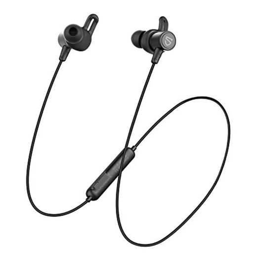 Auriculares Bluetooth 5.0 SoundPEATS Q30HD Cascos Deportivos Magnéticos In-Ear Inalámbricos con Mic,