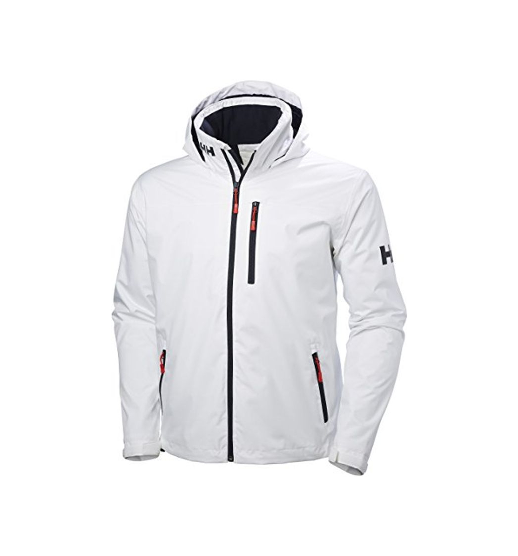 Social Helly Hansen Crew Hooded Midlayer - Chaqueta Impermeable, Cortavientos y Transpirable, con