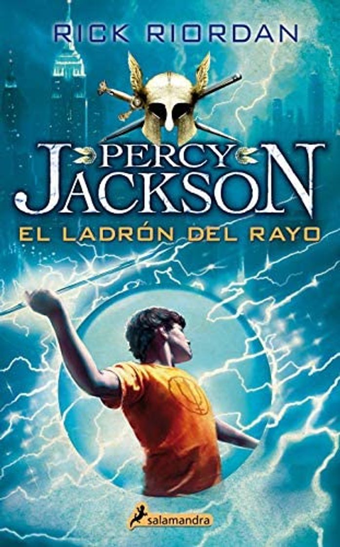 Libro  Percy Jackson y el ladrón del rayo 