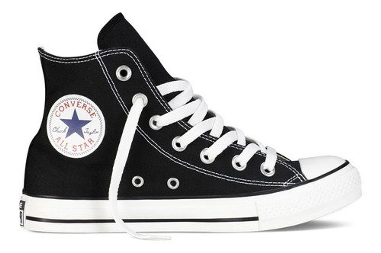 Fashion Converse Chuck Taylor All Star Hi, Zapatillas Unisex Adulto, Negro